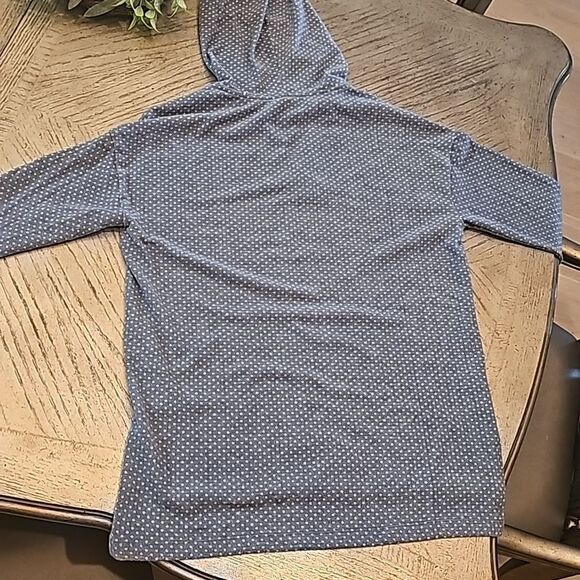 Cozy polka dot hooded sweater size S - Picture 8 of 9